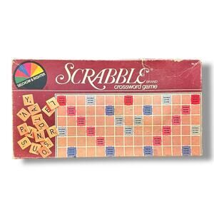 Vintage 1983 Selchow & Righter Scrabble Board Game
